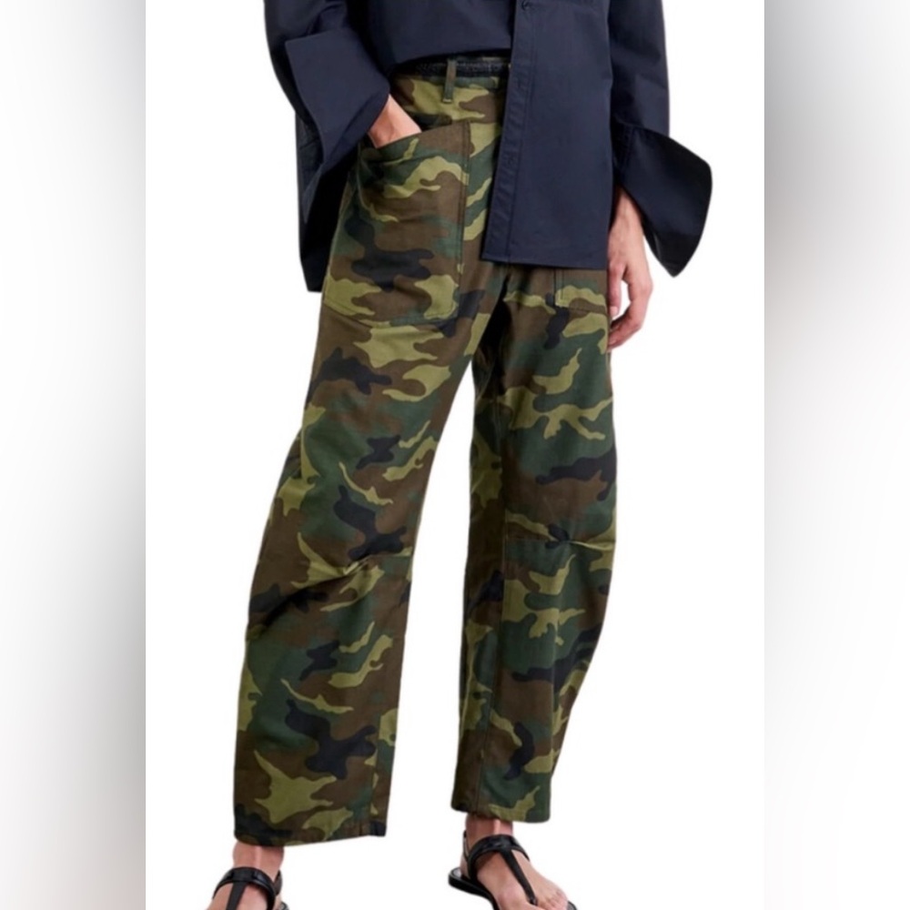 Nili Lotan shon pants dark camo